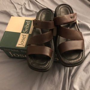 Josef Seibel Luna Brasil leather sandals